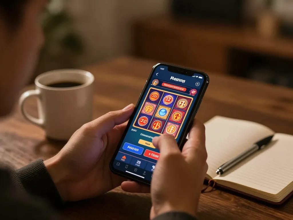 Engaging with Rik vip mobile app for an exciting gaming experience in a cozy environment