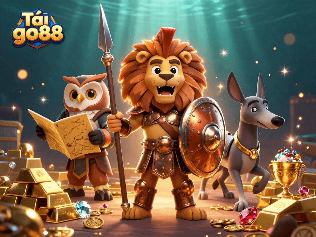Engage with the exciting Tải go88 gaming experience through 3D animated casino action.