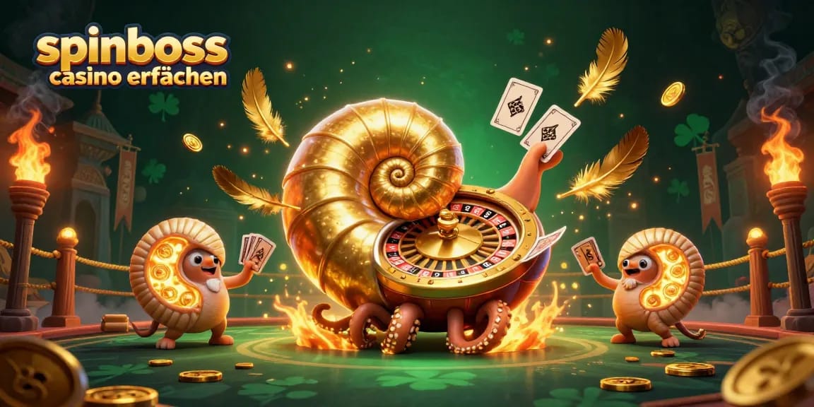 SpinBoss Casino Erfahrungen: Faszination bei Kartenspielen mit glühenden Nautilus-Fossilien