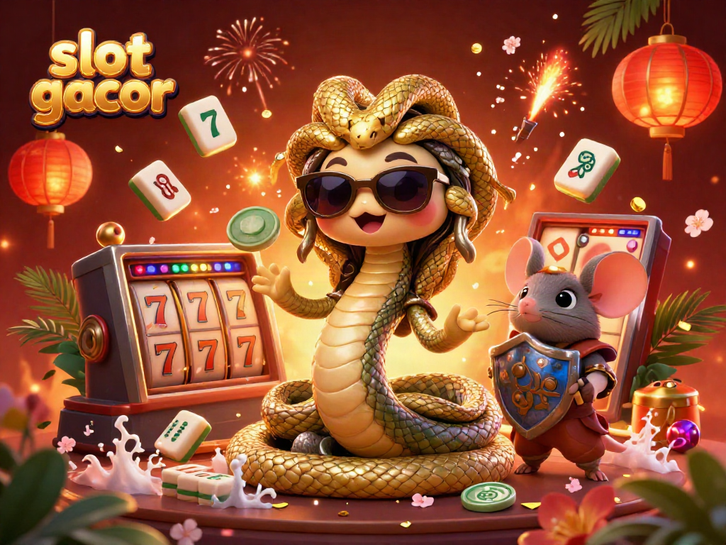 Create your winning chances with an enchanting slot gacor illustration featuring characters and elements from the thrilling gaming world.