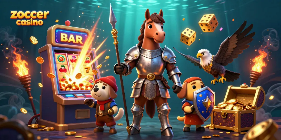 Spin the reels at Zoccer Casino with thrilling slot excitement and jackpots exploding!