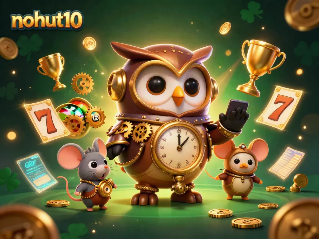 Nohut10 players experience thrilling slots and jackpots in an immersive 3D casino world.