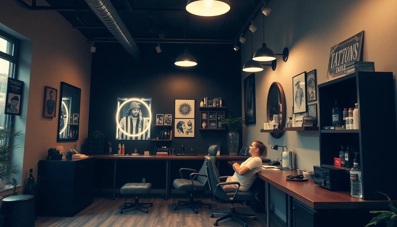 Tattoo Studio München mit talentierten Künstlern, die individuelle Designs erstellen.
