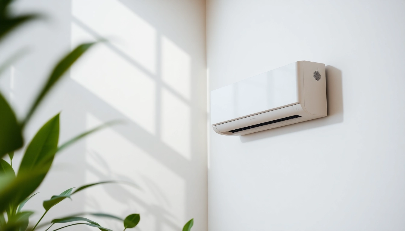 Visual representation of Klima kosten, featuring a modern climate control unit in an appealing interior.