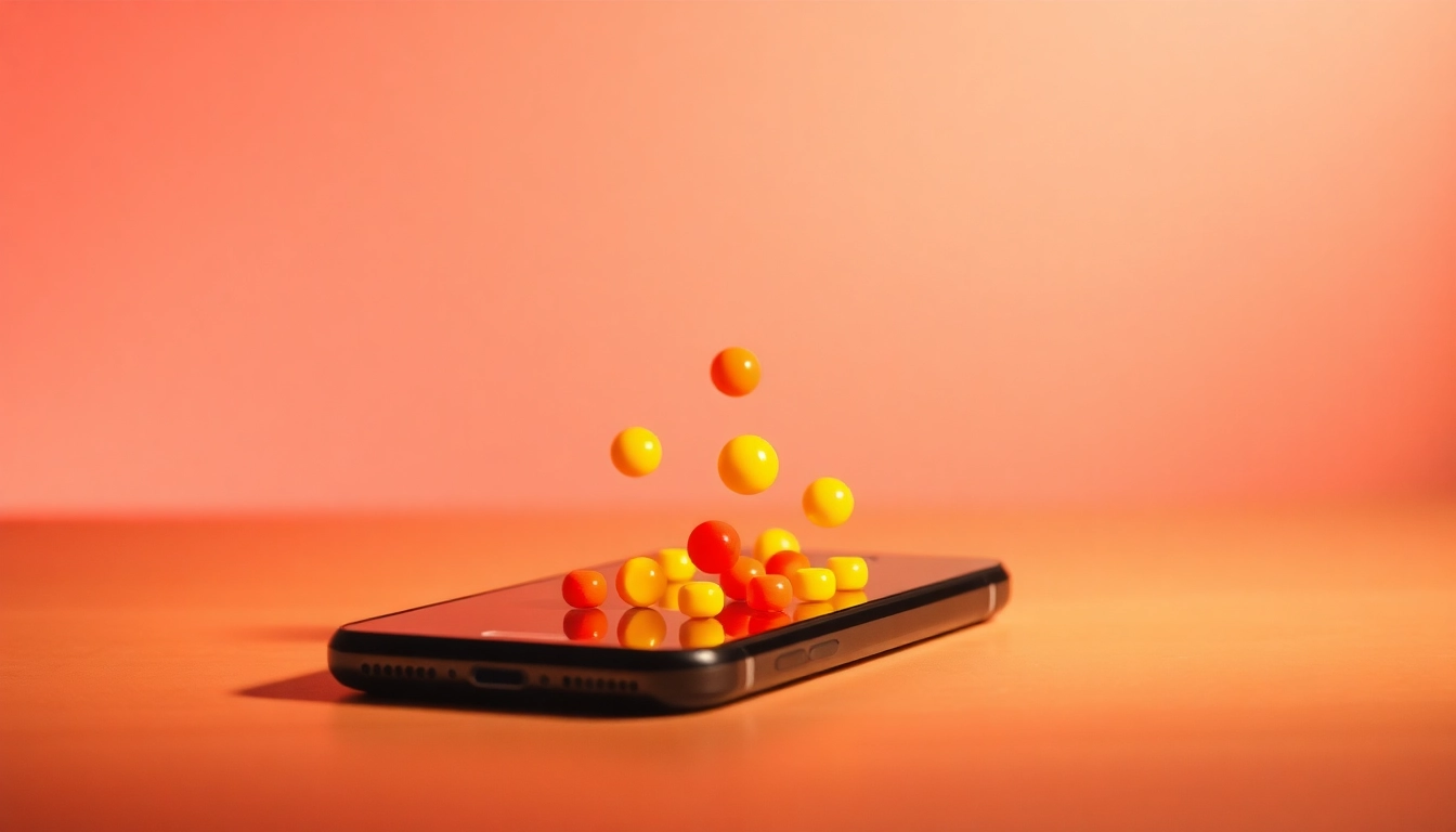 Entdecken Sie die farbenfrohe Benutzeroberfläche der Plinko-App, in der spannende Spiele und Gewinnchancen auf Sie warten.