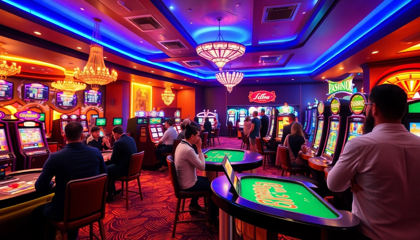 Erfahren Sie die aufregende Welt des Online Casinos Schweiz Paysafe mit lebendigen Spielern und modernen Spielstationen, die sichere Einzahlungen ermöglichen.