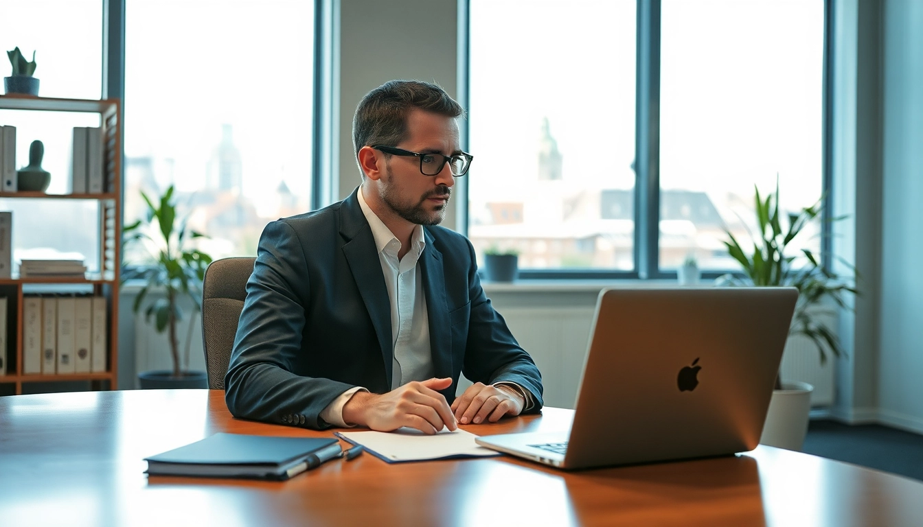 Professioneller Headhunter Mannheim im modernen Büro im Gespräch.