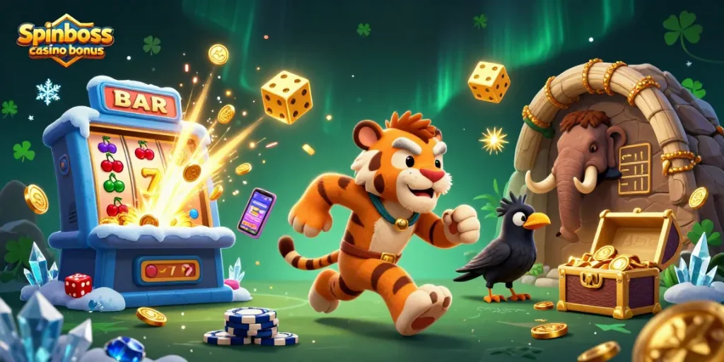 Spinboss Casino Bonus: Erleben Sie aufregende Casinospiele mit einzigartigen Boni und Aktionen.